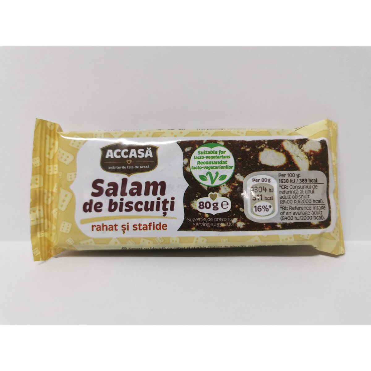 Accasa Salam Biscuiti Rahat & Stafide 80 g