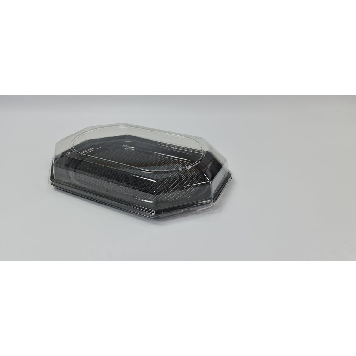 Accent Platouri Negre cu Capace 10 bucati