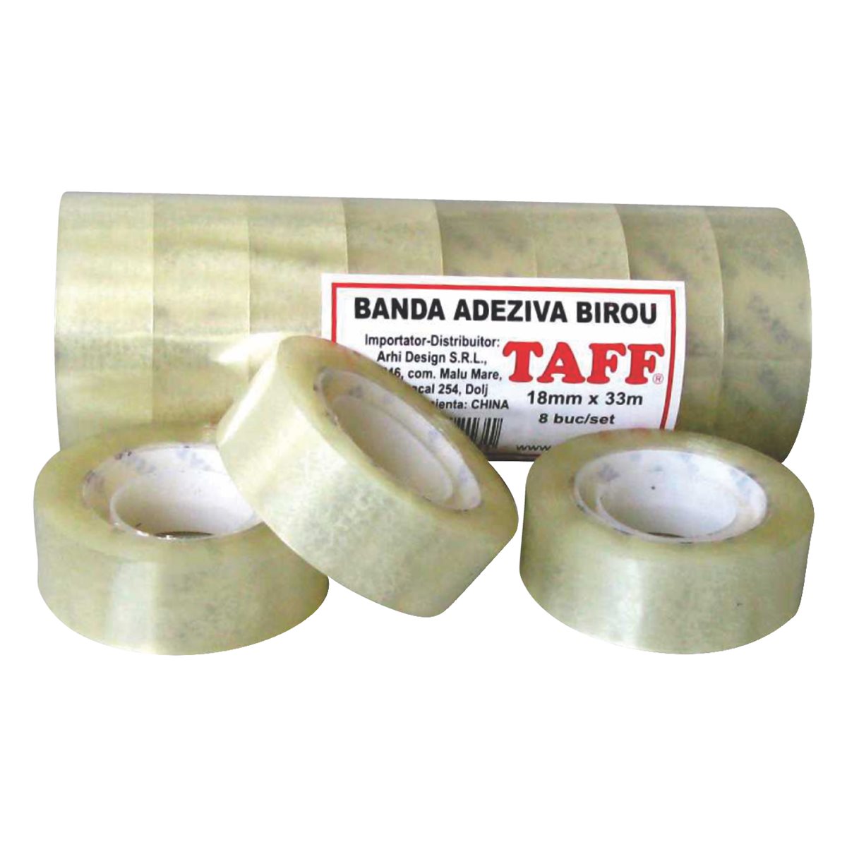 Banda Adeziva 18 mm x 33 m