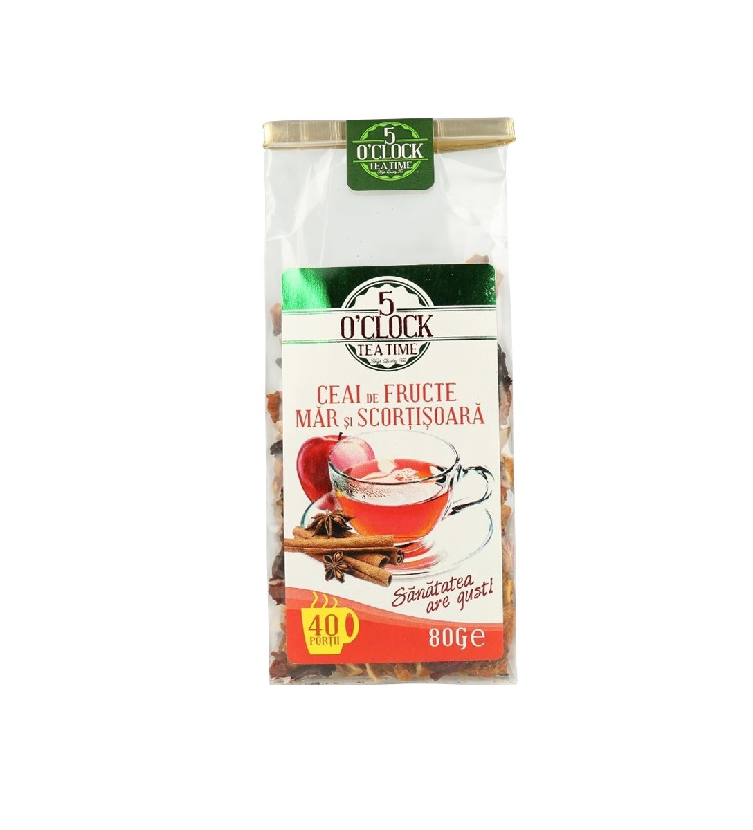 5 O'Clock Tea Ceai Mar si Scortisoara 80 g