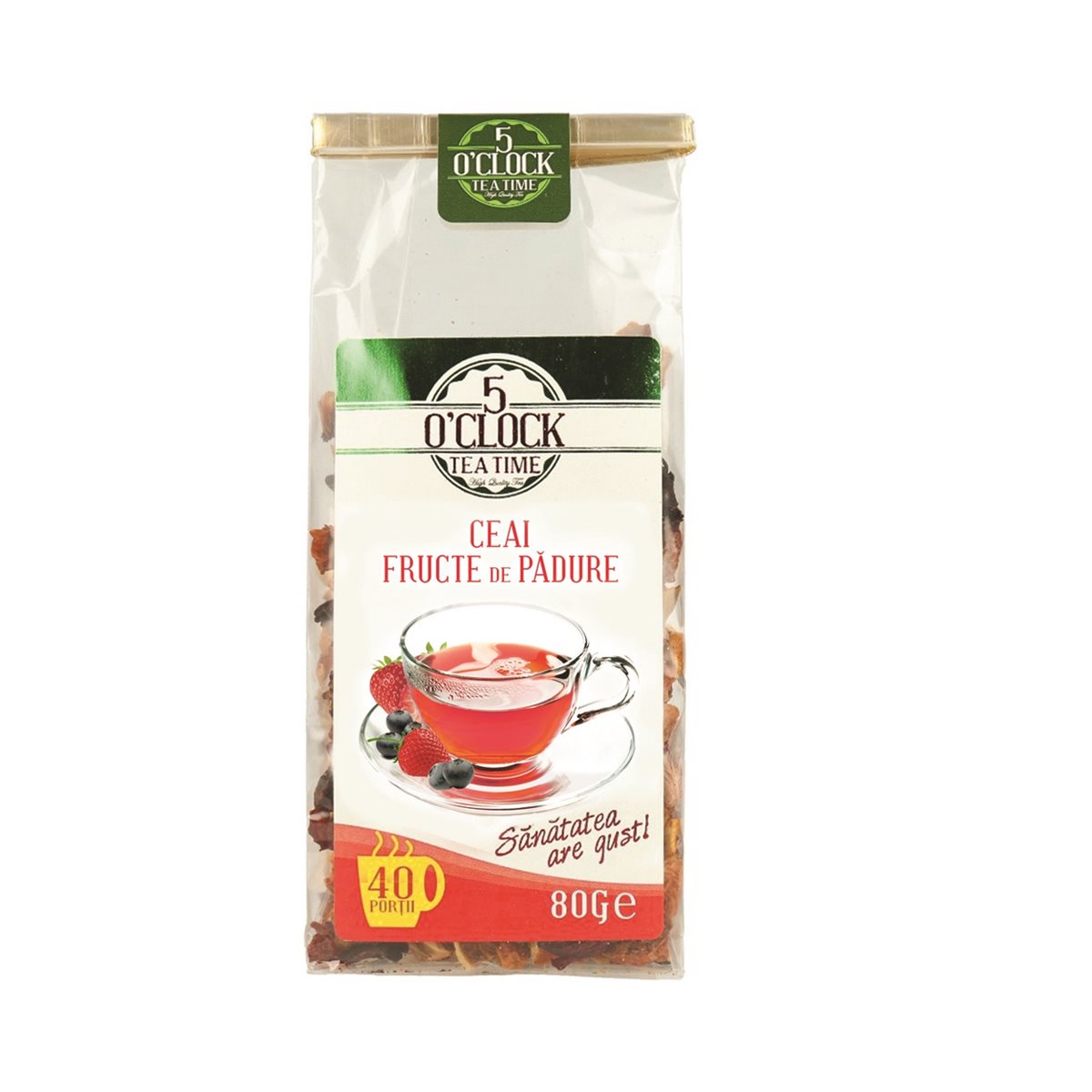 5 O'Clock Tea Ceai Fructe Padure 80 g