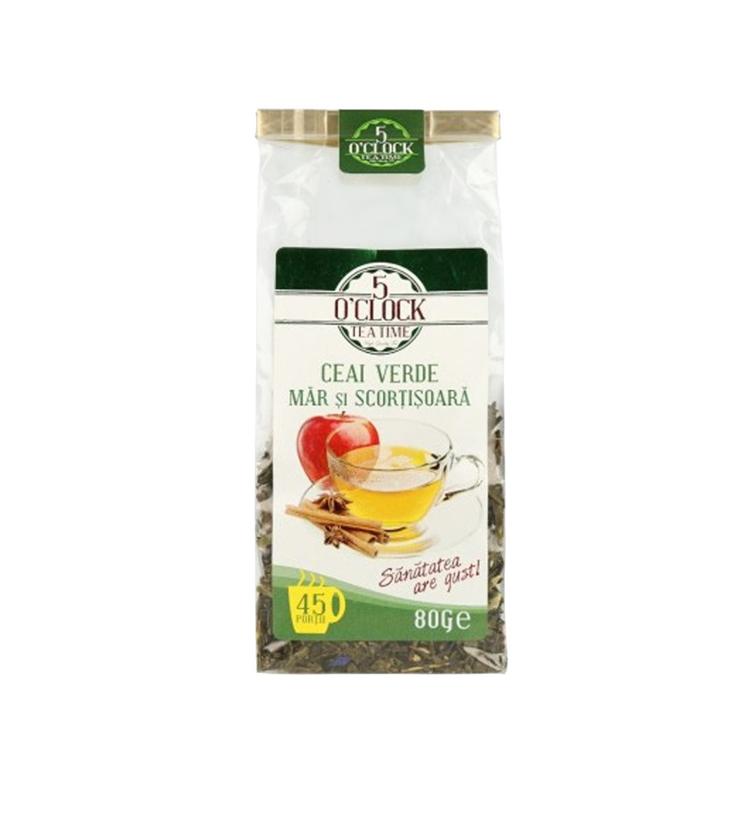 5 O'Clock Tea Verde Mar si Scortisoara 80 g