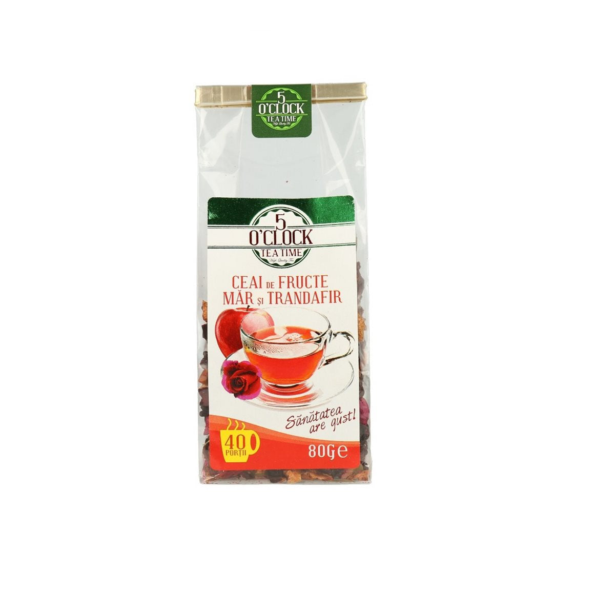 5 O'Clock Tea Ceai Mar si Trandafir 80 g