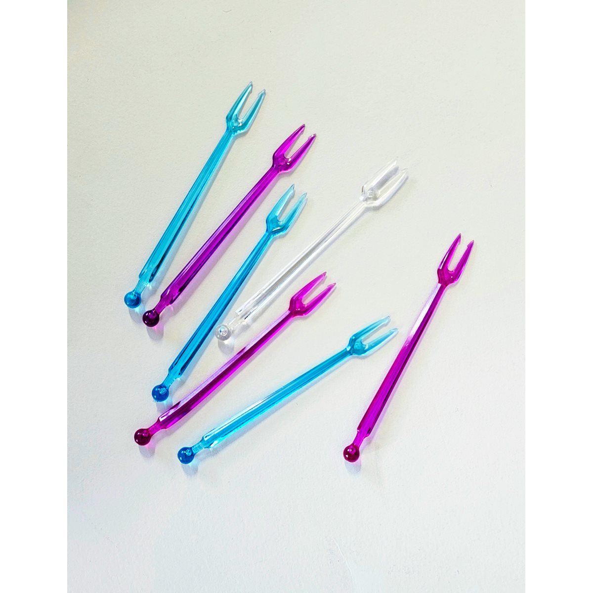 1000 Furculite Party Reutilizabile 8,5 cm