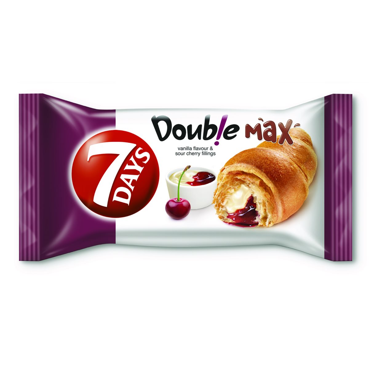 7 Days Croissant Double Vanilie & Cirese 80 g
